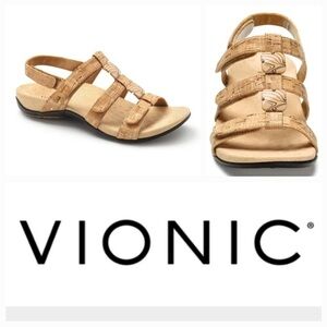 Vionic Amber Cork Sandals Size 7‎